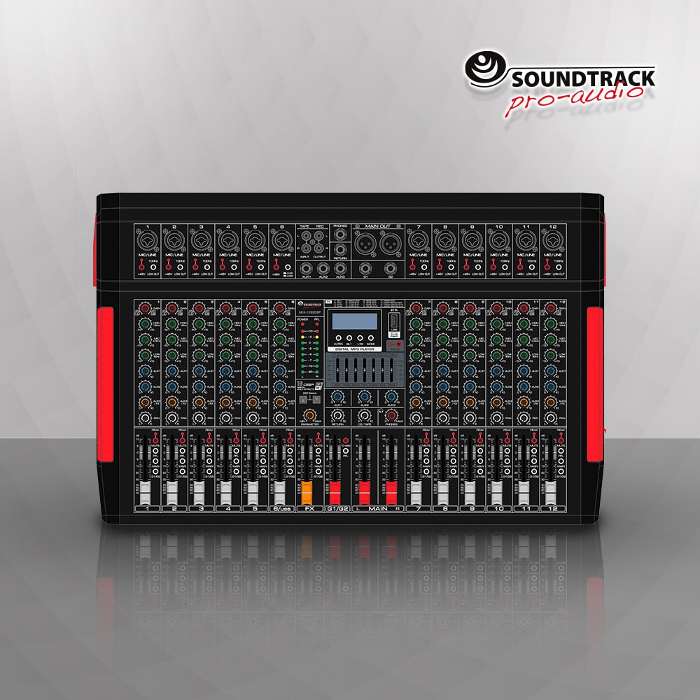 MIX-1250 DSP Mezcladora de poder