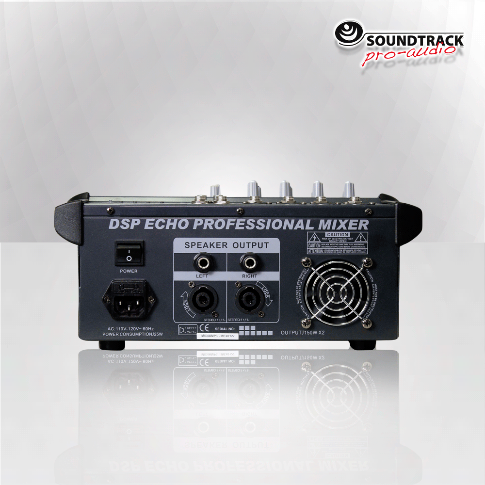 MIX-4AMP3 Mezcladora activa - Imagen 2