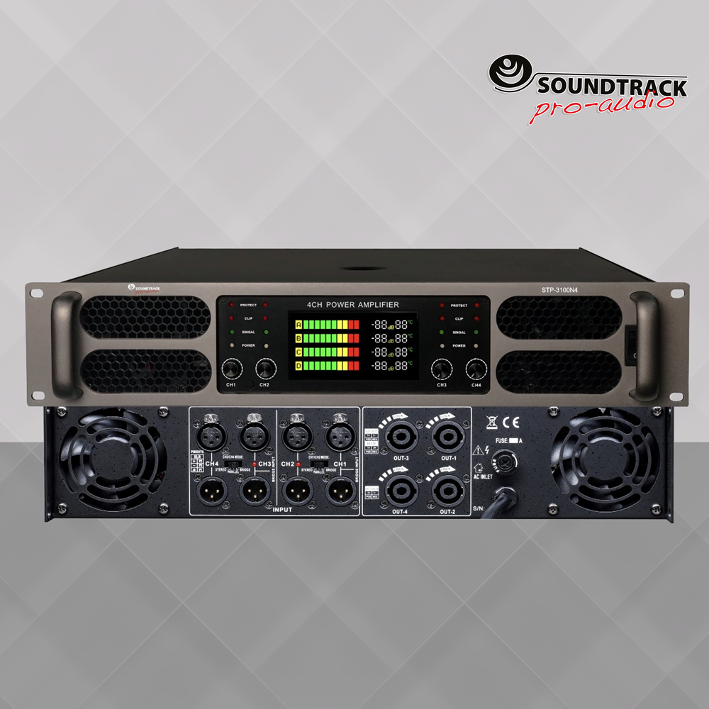 STP-3100N 4 Profesional Power Amplifier